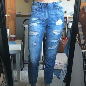 Distressed Hollister Jeans